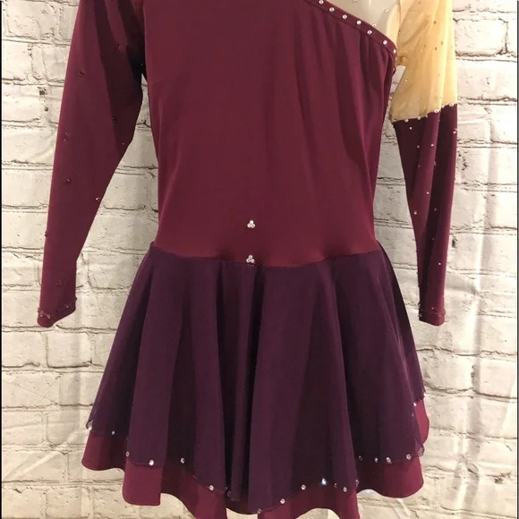 ❤️‍🔥Custom/Skating Dress❤️‍🔥EUC❤️‍🔥Measurements In Pics❤️‍🔥 - Picture 6 of 16